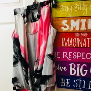 Alfani s Multicolor Sleevless Top